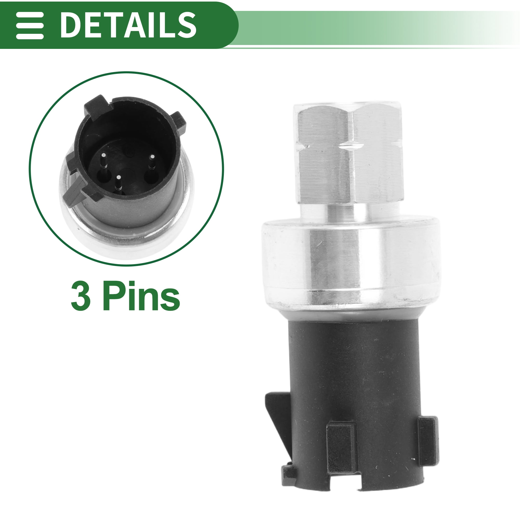 Unique Bargains A/C Pressure Switch Sensor for CHRYSLER 200 2011 and 300 2005-2012