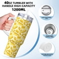 thumbnail image 3 of Bingfone Ears Of Corn for 40 Oz Stainless Steel Travel Mug Double Wall Water Coffee Cup for Home,Office, Outdoor Works Great for Ice Drinks and Hot Beverage, 3 of 8