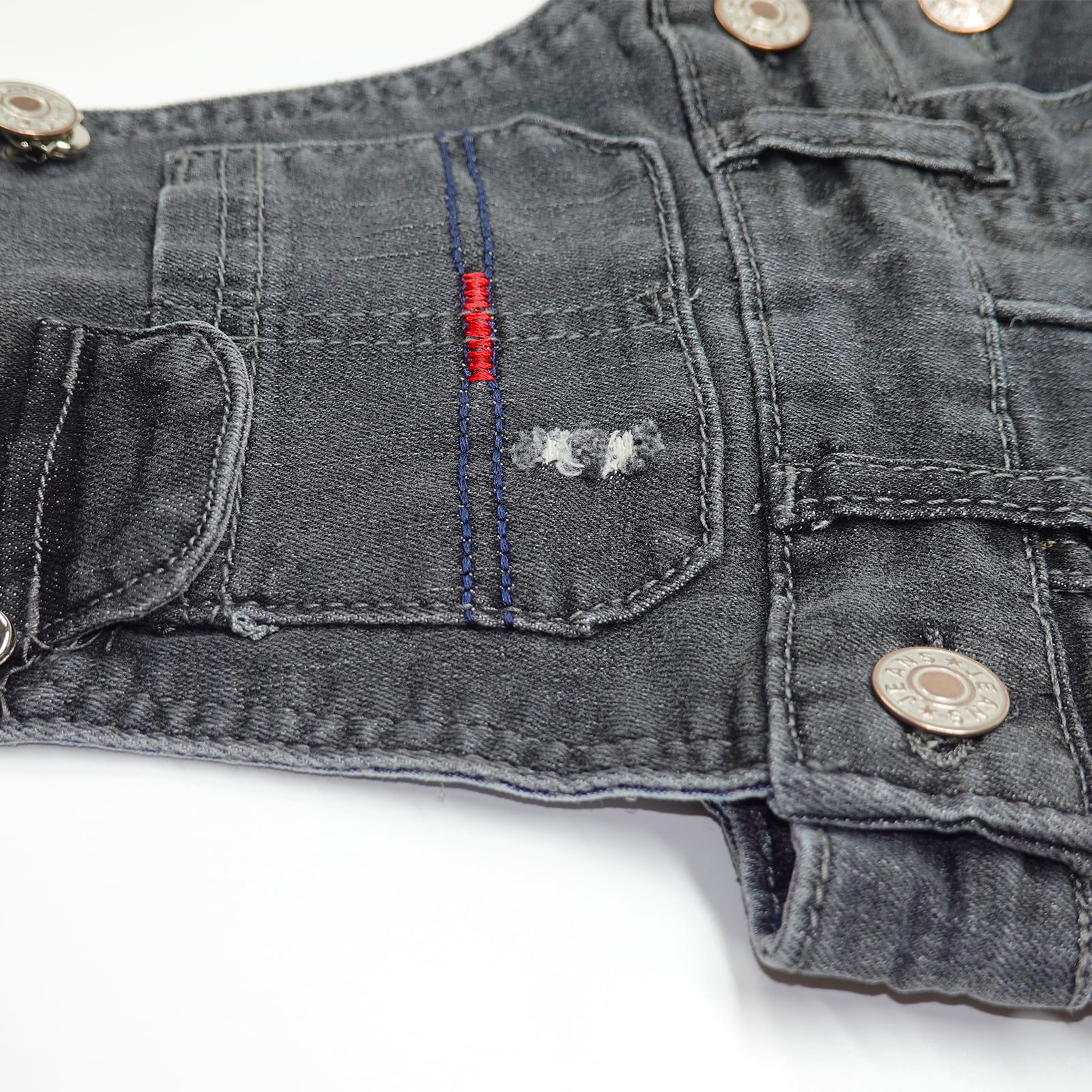 Salopette Jeans Garçon KidsCool - Style Déchiré Et Confortable