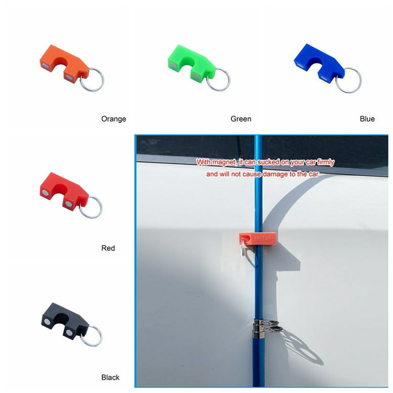 Portable Silicone Magnetic Support Bracket Fly Fishing Rod Rack