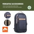 thumbnail image 6 of Ozark Trail 20L Adult/Teen Polyester Cedar Daypack Backpack with Padded Laptop Compartment, Gray, 6 of 14