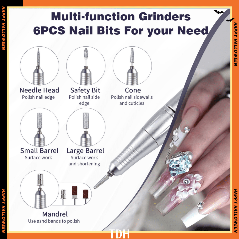 Nail Drill Machine/Electric Nail Drill Kit  Pink
