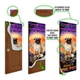 thumbnail image 4 of Halloween Door Cover, Halloween Decorations, Beware Of The Pug DBD2796Dv4 - 36" x 80", 4 of 5