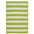 thumbnail image 1 of Colonial Mills TR29R108X108S 9 ft. Stripe It Square Rug, Bright Lime, 1 of 1