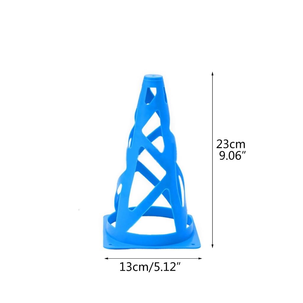 Yihuala 10Pcs Training Cones Sport Marker Cones for Soccer Basketball Football Cones Training Outdoor Activity or Event