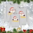 thumbnail image 2 of Fiaer Christmas Family Sweatshirts Matching Funny Santa Graphic Trendy Xmas Pullover Long Sleeve Crew Neck Loose Fit Holiday Tops Women L, 2 of 5