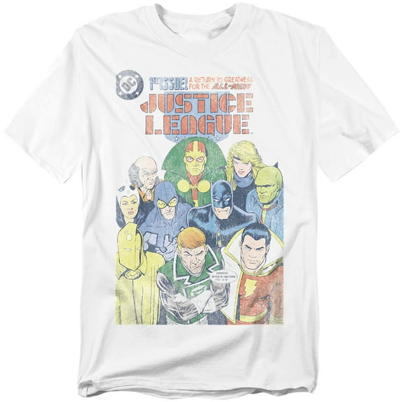 JLA T-Shirt Justice League #1 Cover Unisex Graphic Tee For Men & Women
