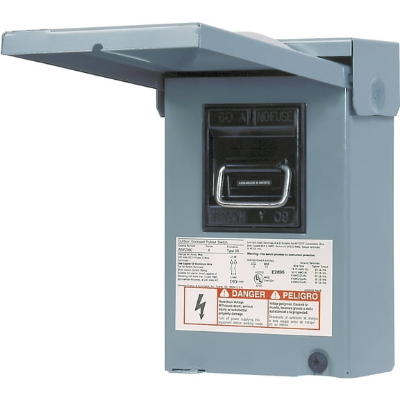 Siemens Wn2060U Non-Fused Ac Disconnect, 60 Amp