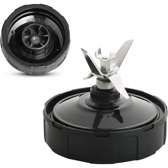 Ninja Blender Replacement Parts - Bottom Blade 6 Fins for Nutri Ninja Auto iQ BL480 BL480D BL482 BL456 Blenders (Female Fins Only) (1 Pack)