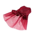 thumbnail image 4 of Vestido de Princesa En Capas para Perro Jinwen Ropa Rojo L, 4 of 8