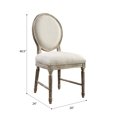 thumbnail image 6 of Newboti Furniture Ludin Brown Upholstered Dining Chairs, Set Of 2 1237, 6 of 6