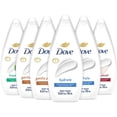 thumbnail image 1 of Dove Body Wash Value-Size Variedad Paquete de 6 - Hidratar Suave Mimar Cuidado Fresco y Terciopelo Sedoso Tamaño Familiar 25.36 Oz Ea, 1 of 5