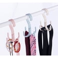 thumbnail image 2 of 4-Pack Rotating Tie & Belt Hanger – Multipurpose Handbag & Scarf Organizer for Efficient Closet Accessory Storage TIKA, 2 of 8
