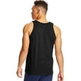 thumbnail image 4 of Hanes X-Temp Men's Performance Tank Top, 2-Pack Black L, 4 of 4