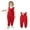 Red, variant on Gpaecead Baby Toddler Unisex Winter Snow Pants Down Puffer Warm Overall Windproof Fleece Lined and Redular Navy