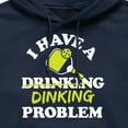 thumbnail image 2 of Instant Message - I Have A Dinking Problem Pickleball - Men's Pullover Hooded Fleece Sweatshirt, 2 of 5