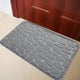 thumbnail image 4 of 1pc Foam Bath Rug Embossed Bathroom Mat Water Absorbent And Washable Bath Rugs Non-Slip Thick Soft And Comfortable Carpet For Show, 4 of 4