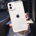 thumbnail image 1 of moskado Candy Color Border Shockproof Phone Case for iPhone 11 Pro Max 12 13 Mini XR X XS Max 7 8 Plus SE 2020 Clear Back Cover, 1 of 5