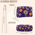 thumbnail image 4 of FORMRS Women Crossbody Purse with Chain Strap Vegan Leather Shoulder Handbag, Candy Carnival, 4 of 7