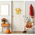 thumbnail image 3 of Happy Fall Garden Flags for Outside, Watercolor Pumpkins Small Seasonal Decor for Harvest Autumn Thanksgiving Yard,12x18 Inch Double Sided, 3 of 6
