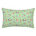 thumbnail image 1 of Fotbe Spring Gnomes Funda de Almohada Decorativa Estilo Occidental, Lujo en Algodón, Fundas para Almohadas King, Cojín Estampado para Decoración del Hogar-16"x24", 1 of 6