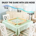 thumbnail image 6 of Soothing Macaron Green Game Mat | Noise Reducing Anti-Slip Pad for Game Nights, Mahjong & Cards with Velvet Carry Bag, 6 of 7