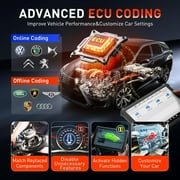 OTOFIX D1 PROS ECU C0ding Diagnostic Scanner, FCA Renault SGW, 5X AutoScan 2.0, 40+ Resets, CANFD DoIP, VAG Guided, All System Diagnostic
