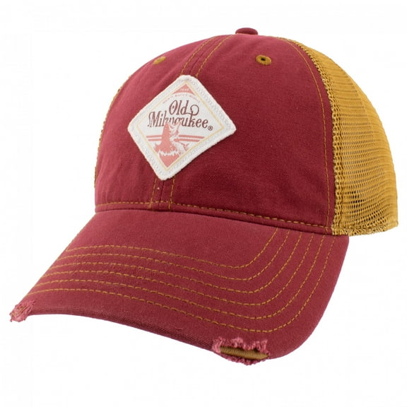 Old Milwaukee Patch Distressed Mesh Back Hat