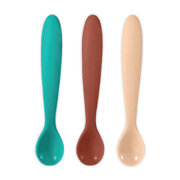 LulyBoo Silicone Tableware Spoons (3 Count)