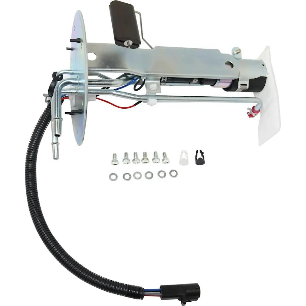 New In-tank Fuel Pump Compatible With Ford E-150 Econoline Club Wagon Chateau 6 Cyl 4.2L E-450 Econoline Super Duty Custom 10 Cyl 6.8L 1997-2003 By 67127 67138 67160 4010134