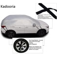 thumbnail image 2 of GFDYREE Safe View Half Car Cover Top Waterproof/Windproof/Dustproof/Windshield Cover Snow Winter Summer (SUV YM), 2 of 7