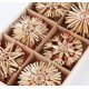 thumbnail image 3 of Estrella De Paja El Árbol De Navidad, Juego De 24 Estrellas De Paja Festivas - Colgante De Paja Natural Para Decoraciones Para Árboles De Navidad, Decoraciones Navideñas - Con Una Hermosa, 3 of 4