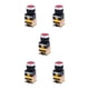 thumbnail image 3 of Botón pulsador momentáneo eléctrico Cateissary 10A tapa redonda plana interruptores de alimentación Rojo 5piezas, 3 of 4