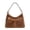 Brown, variant on Wrangler Slouchy Shoulder Bag Faux Suede Hobo Bags Small Purses for Women , Black