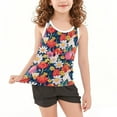 thumbnail image 2 of AUNVITO Boys & Girls Casual Print Sleeveless Round Neck Tank Top for Older Kids (3-15 Years), 2 of 7