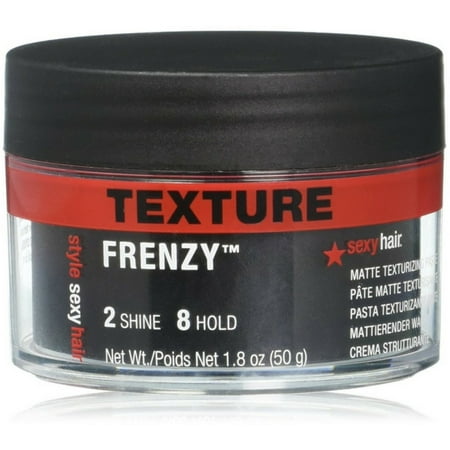 Style Sexy Hair Frenzy Matte Hair Texturizing Paste, (The Best Hair Stripping Product)