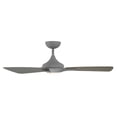 thumbnail image 3 of Mykonos Indoor and Outdoor 3-Blade Smart Ceiling Fan 52in Graphite Weathered Wood with 3000K LED Light Kit and Remote Control, 3 of 4