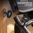 thumbnail image 4 of Universal Magnetic Phone Holder with 360 Rotation and N52 Magnet - Black, 4 of 8