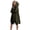 C-Dark Green618, variant on DHFJKG Womens Zip Up Long Hoodies Solid Color Mid-Length Hooded Jacket With Pockets Winter Leisure Coat