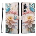 thumbnail image 1 of FOXDOCK Funda Tipo Cartera para Samsung Galaxy M36 con Soporte y Correa – Diseño de Patrones Lindos, 1 of 6