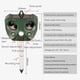 thumbnail image 4 of Repelente ultrasónico para gatos, repelente de gatos para exteriores, repelente solar impermeable para gatos y frecuencia ajustable, con alarma y luces intermitentes para repeler animales dañinos, 4 of 5