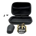 thumbnail image 3 of Yinanstore Mouthpiece Ligature Fastener Musical Instruments Accessory Easy to Install Portable Lightweight Mouthpiece Clamp Professional Gold Tenor sax, 3 of 7