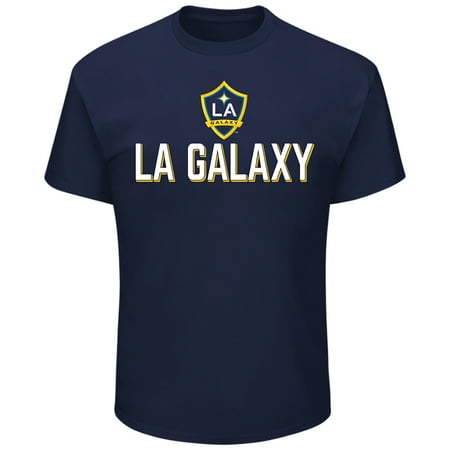 Men's Majestic Navy LA Galaxy Season After Season T-Shirt