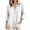*White, variant on VBVC Women's Cotton Linen Henley Shirts , Ladies' Collared Long Sleeve Casual Blouses , Loose Fit Button Down Tunic Tops For Women, Black , S-3XL