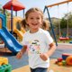 thumbnail image 4 of Camiseta Gráfica de Manga Corta Linda para Niños Niños Niñas, Temporada Escolar Impresión Tee Vestir de Verano Casual, 4 of 9