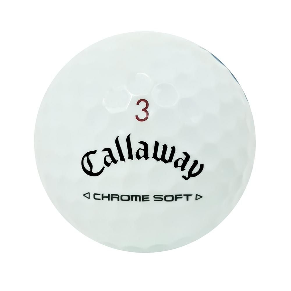 Mulligan - 36 Callaway Chrome Soft 2024 Triple Track 5A Mint Recycled Used Golf Balls