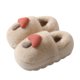 thumbnail image 2 of Nuevos zapatos de algodón de lana eva para mujer, pareja de setas bonitas de suela gruesa para invierno, otoño e invierno, para interiores, gruesos, para el hogar, 2 of 5