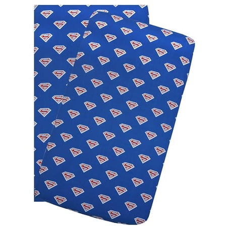 Superman 2pk Crib And Toddler Bed Sheets