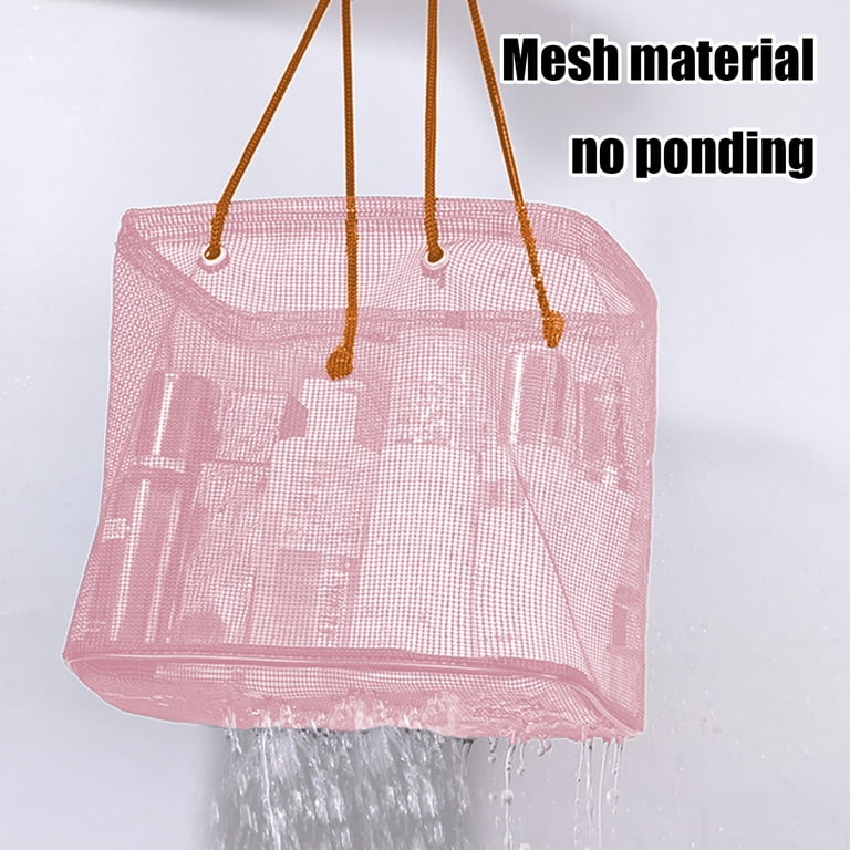 Mesh Wash Bag Organizer - Portable Hand Carry Tote | Polyester 