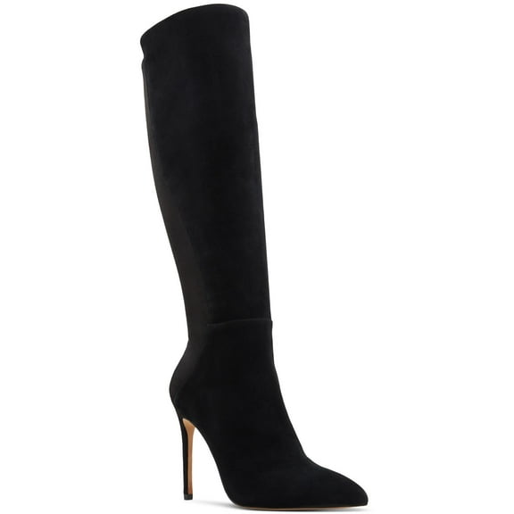 Aldo Womens Sophialaan Suede Pointed Toe Over-The-Knee Boots